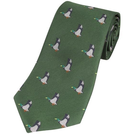 Krawat Jack Pyke Duck Zielony