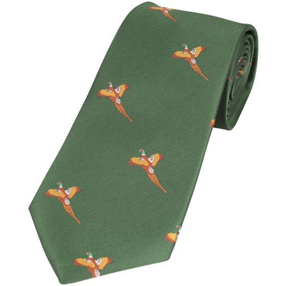 Krawat Jack Pyke Pheasant Zielony