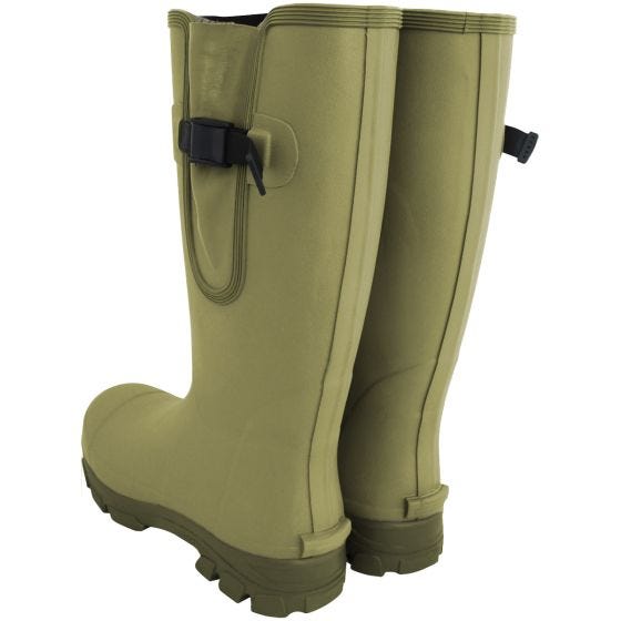 Kalosze ze Wstawką Jack Pyke Ashcombe Neoprene Zielone