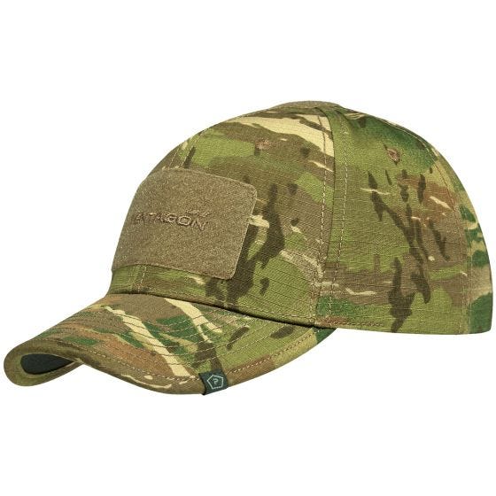 Czapka Bejsbolówka Pentagon Tactical 2.0 BB RipStop Grassman