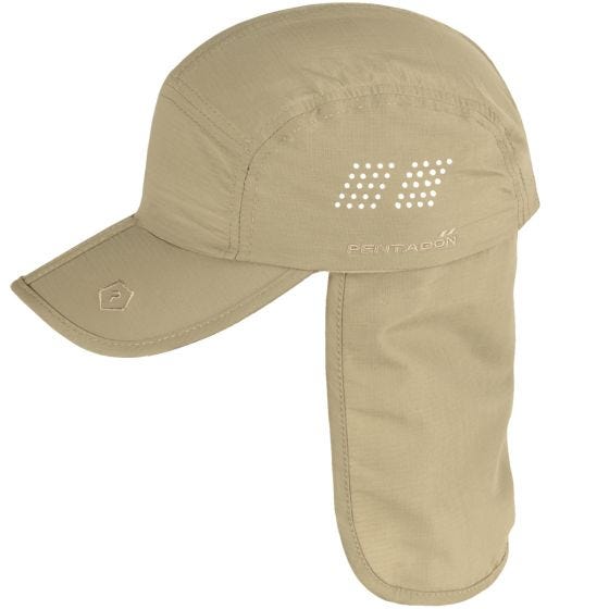 Czapka Pentagon Kalahari BB z Osłoną Karku Khaki