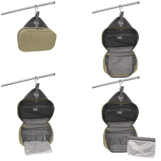 Kosmetyczka Organizer Maxpedition Tactical Toiletry Bag Khaki-Foliage