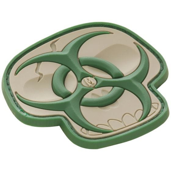 Naszywka Maxpedition Czaszka Biohazard (Arid)