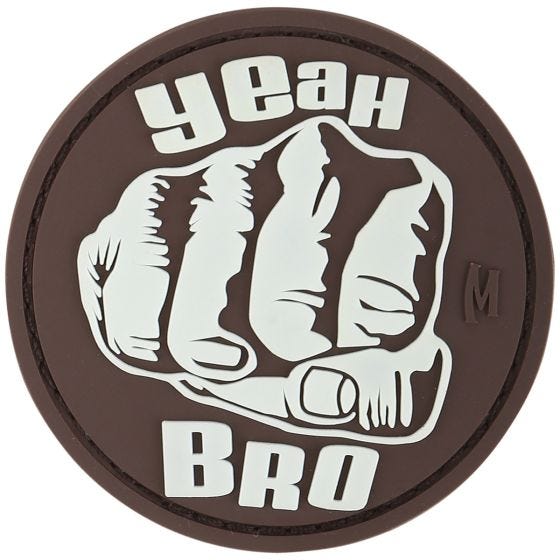 Naszywka Maxpedition Bro Pięść (Świeci w ciemności)