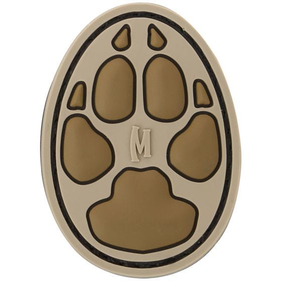 Naszywka Maxpedition Ślad Psa Mała (Arid)