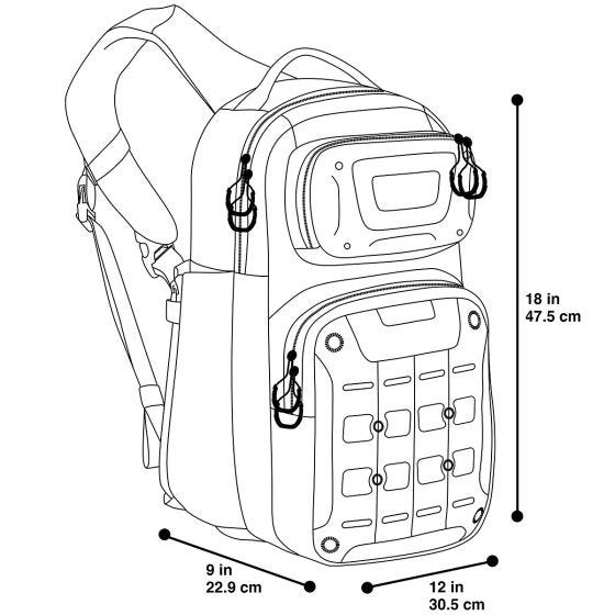 Plecak na Ramię Maxpedition Gridflux Sling Pack Szary