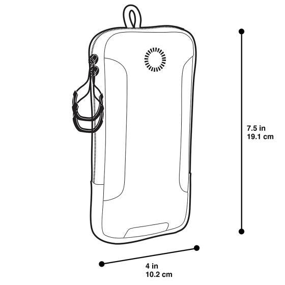 Pokrowiec na telefon Maxpedition PLP iPhone 6/6S/7 Plus Czarny