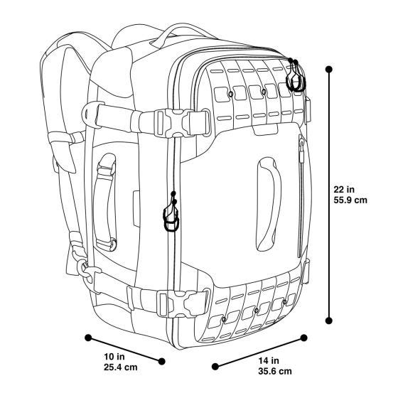 Torba Maxpedition Ironcloud Adventure Travel Szara