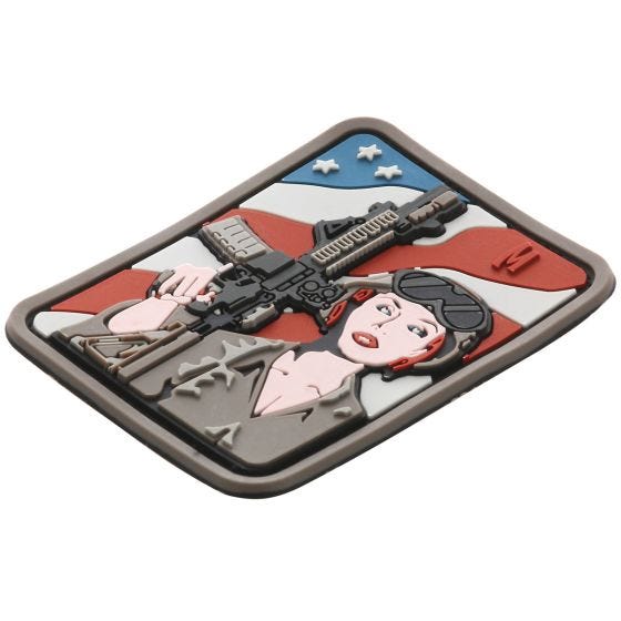 Naszywka Maxpedition Soldier Girl (Arid)