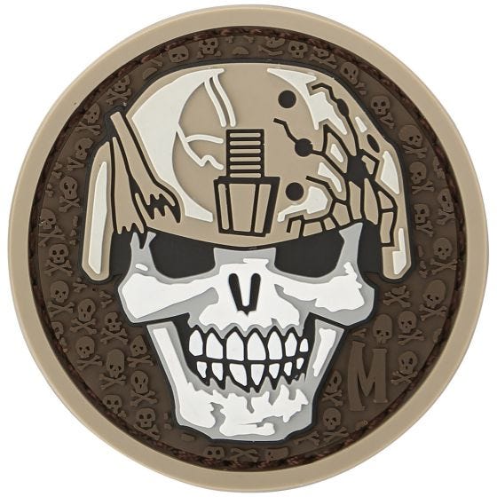 Naszywka Maxpedition Soldier Skull (Arid)
