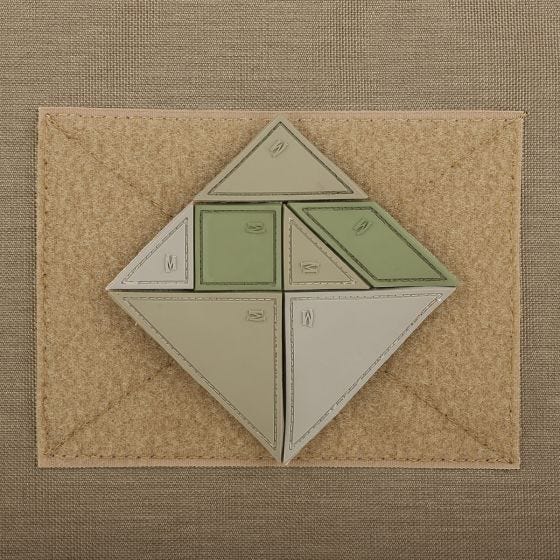 Naszywka Maxpedition Tangram 7-Piece (Arid)