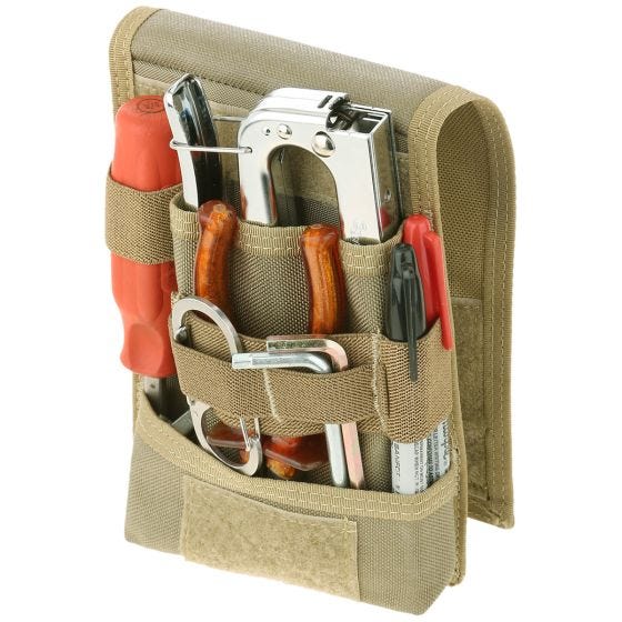 Kieszeń Organizer Maxpedition TC-12 Pouch Khaki