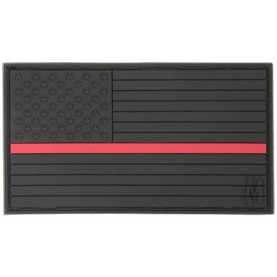 Naszywka Maxpedition Flaga USA Duża (Firefighter Thin Red Line)