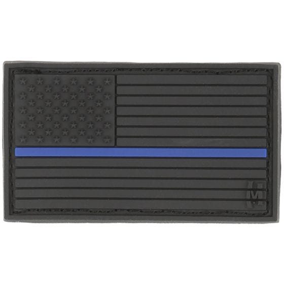 Naszywka Maxpedition Flaga USA Mała (LE Thin Blue Line)
