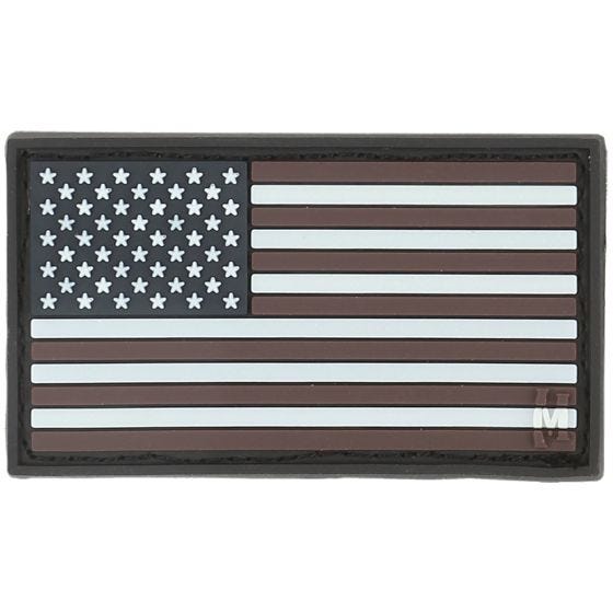 Naszywka Maxpedition Flaga USA Mała (Świeci w ciemności)