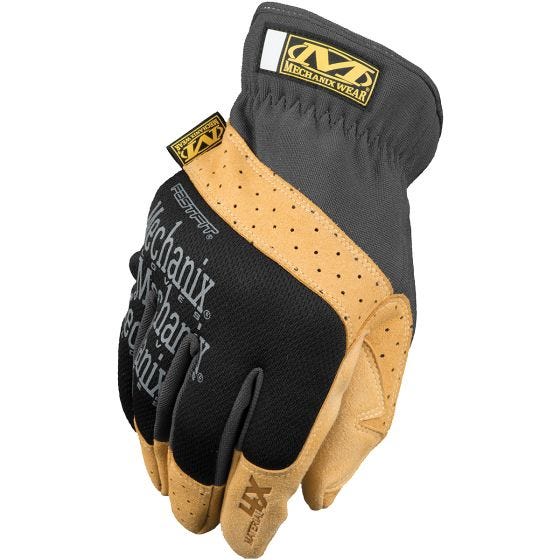 Rękawice Mechanix Wear FastFit Material4X Czarno-Beżowe