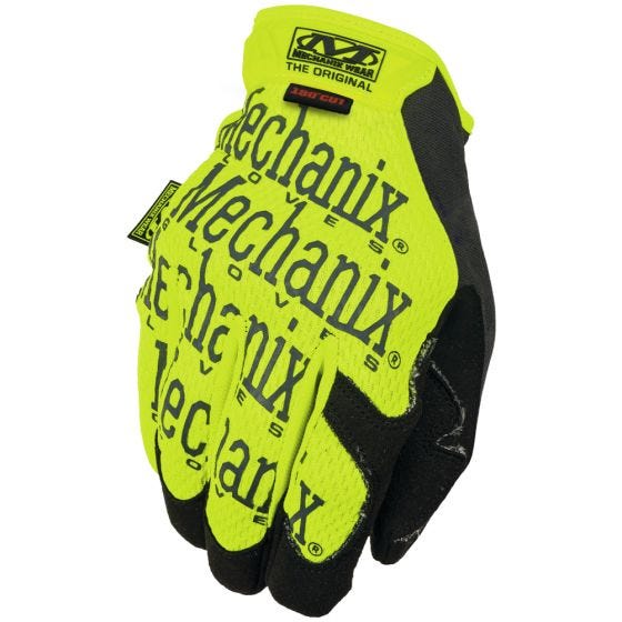 Rękawice Taktyczne Mechanix Wear CR5 Original Hi-Viz Żółte
