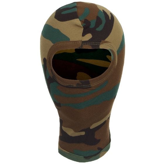 Kominiarka MFH 1 Otwór Bawełna Woodland