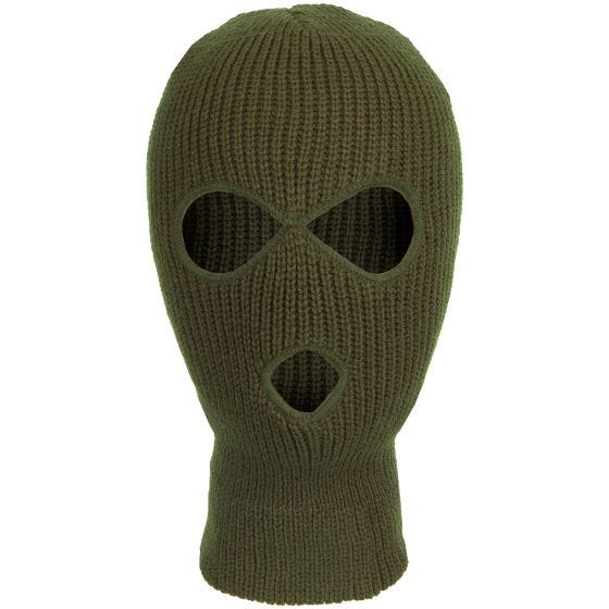 Kominiarka MFH 3 Otwory Akryl OD Green