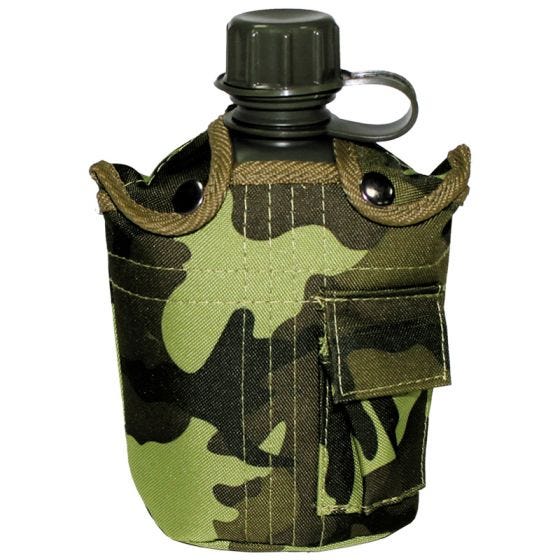 Manierka MFH US Style Canteen Czech Woodland
