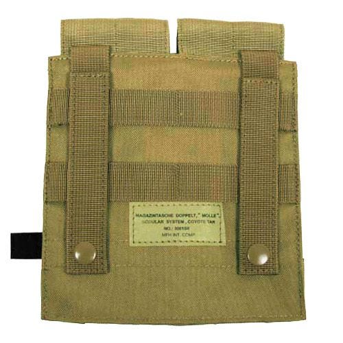 Ładownica Podwójna MFH na Magazynki M4/M16 MOLLE Coyote