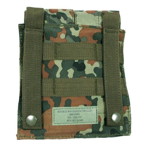 Ładownica Podwójna MFH na Magazynki M4/M16 MOLLE Flecktarn