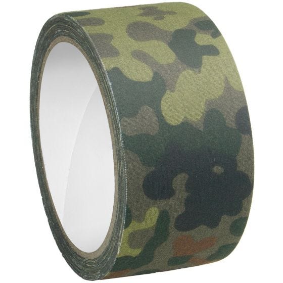 Taśma Maskująca MFH Fabric Tape 5cm x 10m Flecktarn