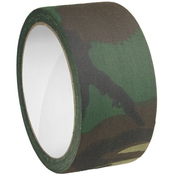 Taśma Maskująca MFH Fabric Tape 5cm x 10m Woodland
