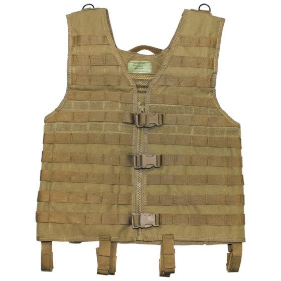 Kamizelka Taktyczna MFH MOLLE Light Coyote