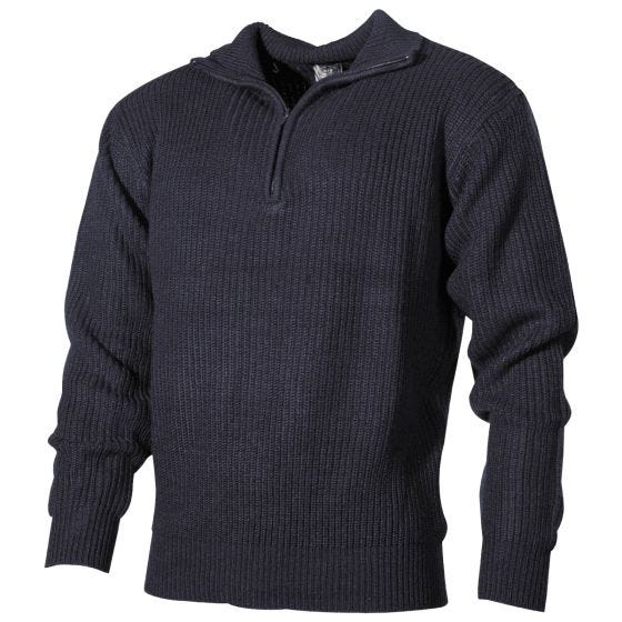 Sweter Akrylowy MFH Navy Navy Blue