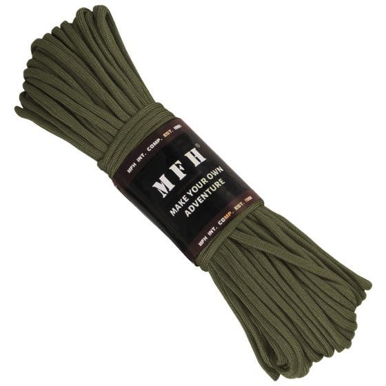 Linka Paracord MFH 100ft OD Green