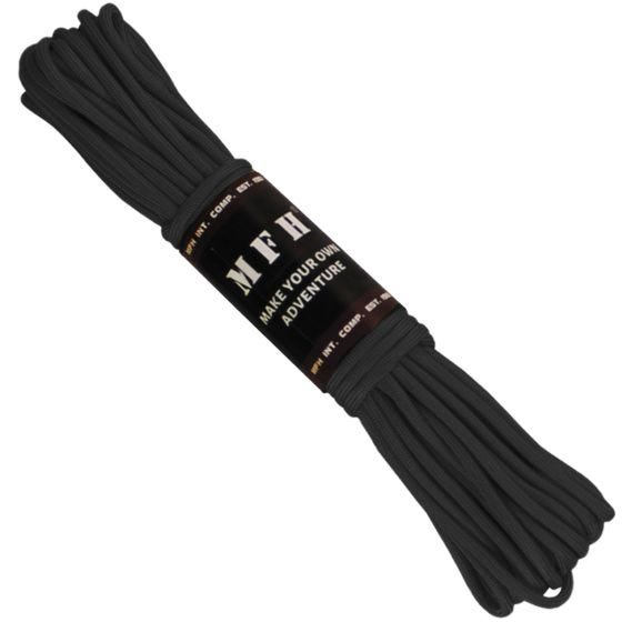 Linka Paracord MFH 50ft Czarna