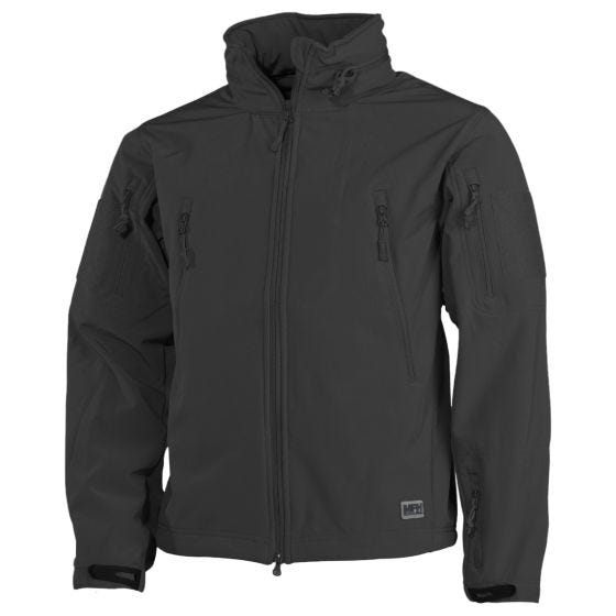 Kurtka MFH Scorpion Soft Shell Czarna