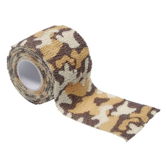 Taśma Maskująca MFH Self Adhesive Camo 5cm x 4.5m Desert