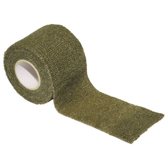 Taśma Maskująca MFH Self Adhesive Camo 5cm x 4.5m OD Green