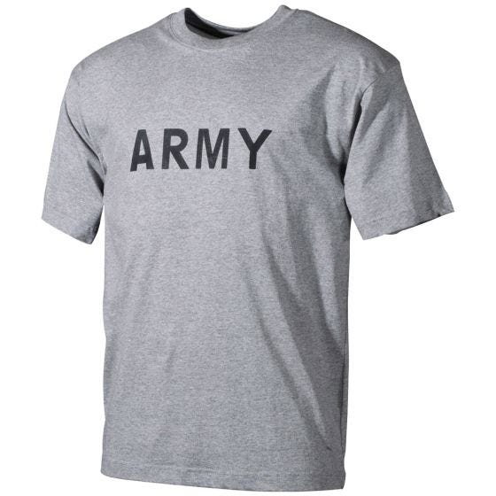 Koszulka T-shirt MFH ARMY Szara