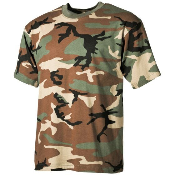 Koszulka T-shirt MFH Woodland