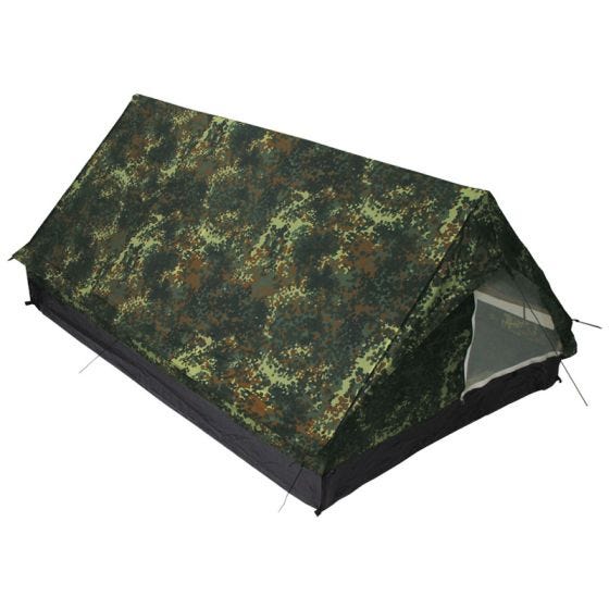 Namiot 2-osobowy MFH Minipack z Moskitierą Flecktarn