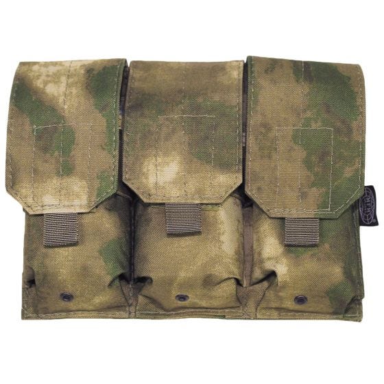 Ładownica Potrójna MFH na Magazynki M4/M16 MOLLE HDT Camo FG