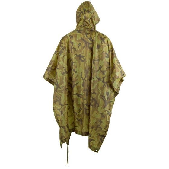 Poncho Przeciwdeszczowe MFH Ripstop Czech Woodland
