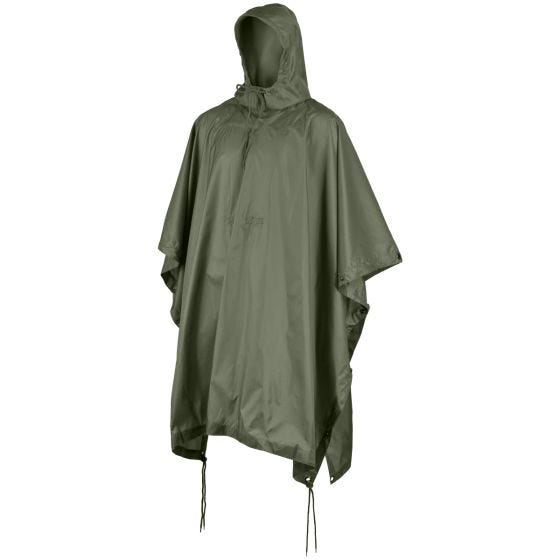 Poncho Przeciwdeszczowe MFH Ripstop OD Green