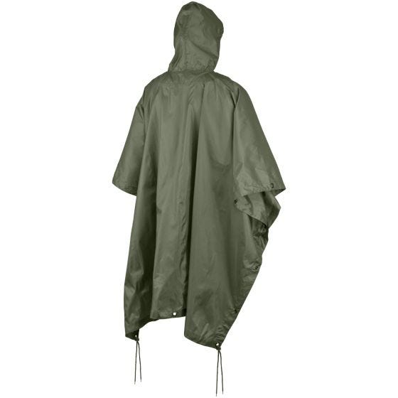 Poncho Przeciwdeszczowe MFH Ripstop OD Green