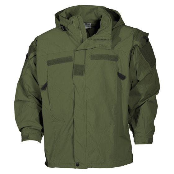 Kurtka MFH US Soft Shell Level 5 OD Green