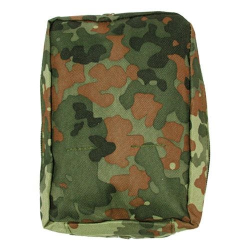 Kieszeń Uniwersalna Mała MFH Utility Pouch MOLLE Flecktarn