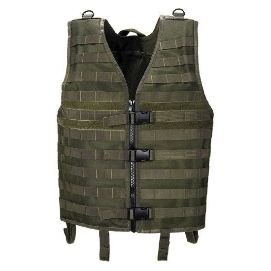 Kamizelka Taktyczna MFH MOLLE Light Oliwkowa