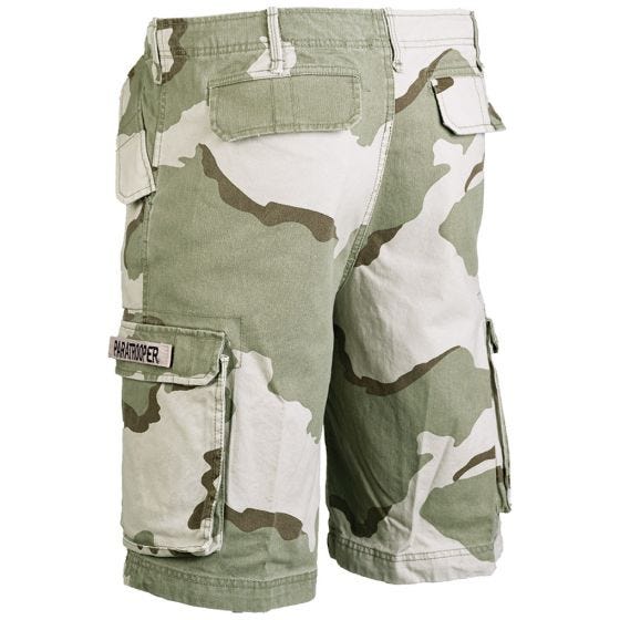 Szorty Mil-Tec Paratrooper Cargo 3-Desert