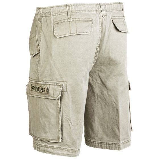 Szorty Mil-Tec Paratrooper Cargo Khaki