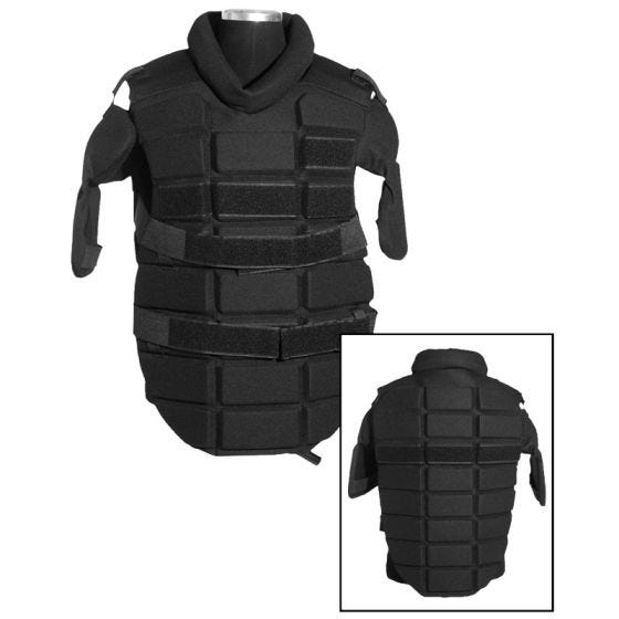 Kamizelka Przeciwuderzeniowa Mil-Tec Anti-Riot Czarna