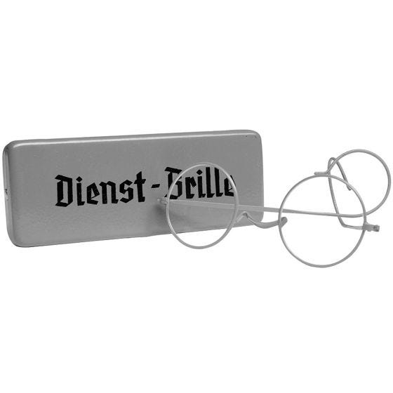 Okulary Mil-Tec BW Dienst-Brille z Metalowym Etui