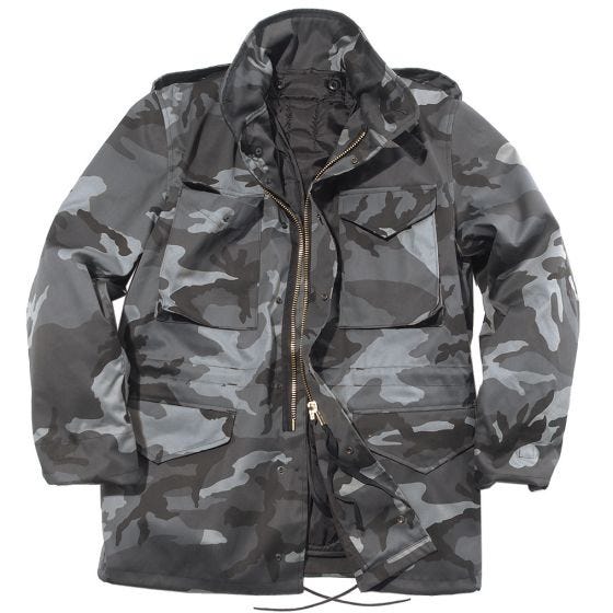 Kurtka Mil-Tec US M65 Dark Camo